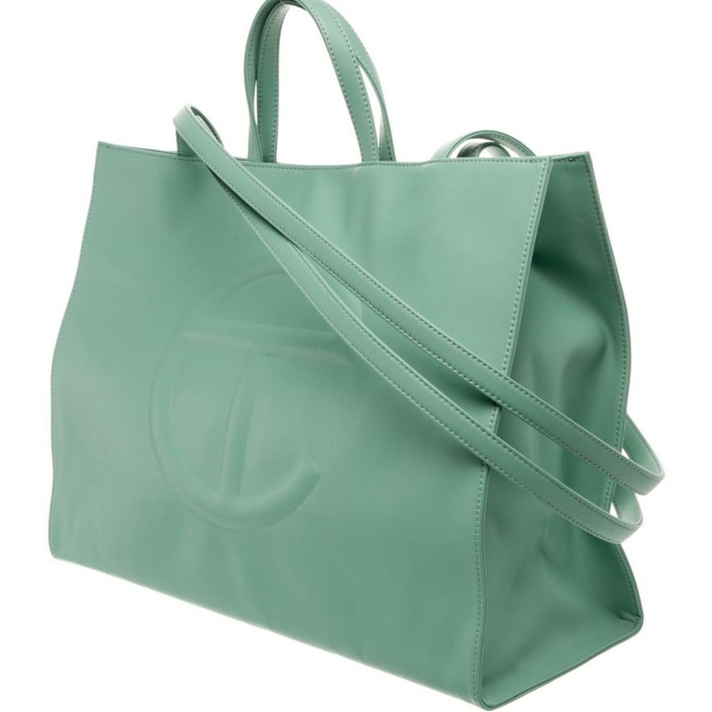 Telfar Mint Green Tote Bag - Picture 3 of 6